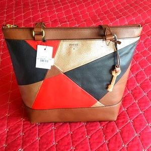 ❤️ FOSSIL Tote Bag  ▪︎ NEW with tags